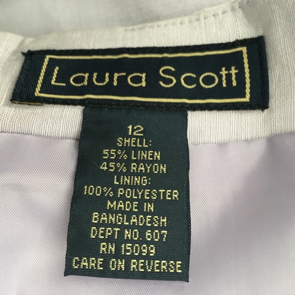 Laura Scott vintage lilac skirt - Picture 4 of 4